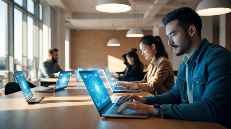 Black and White Browser Blog Article Promotion Twitter Post (1)