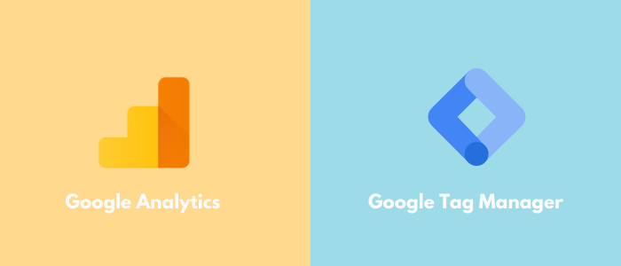 Logos Google Analytics et Google Tag Manager
