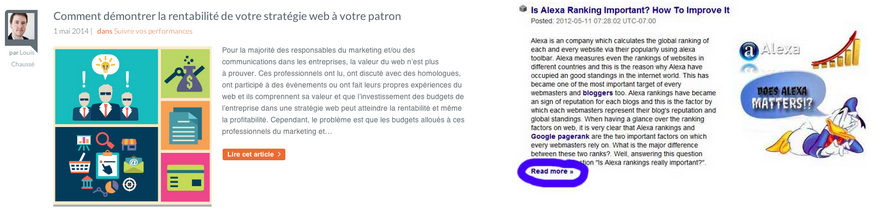 Bouton versus text pour vos appels à l'action