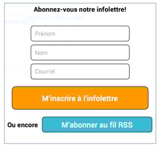 Mauvaise pratique infolettre