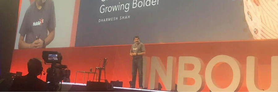 Dharmesh Shah qui parle des 5 peurs à surmonter pour les start-ups