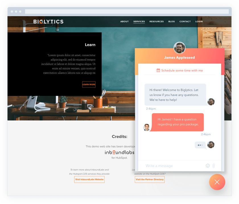 Hubspot Messages Chat Box.png