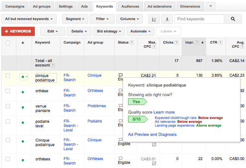 QS-adwords