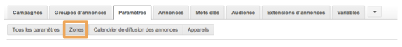 Enchères Géoolocalisation AdWords