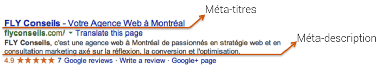 Méta-titres et Méta-descriptions