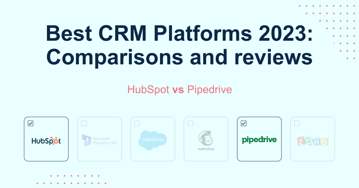 CRM Comparative HubSpot vs Pipedrive