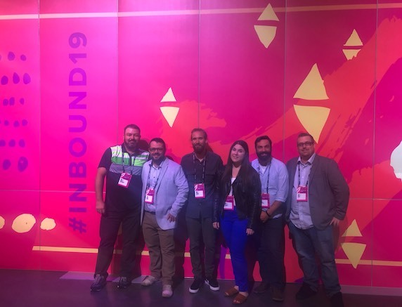 L'équipe de Globalia au Inbound 2019